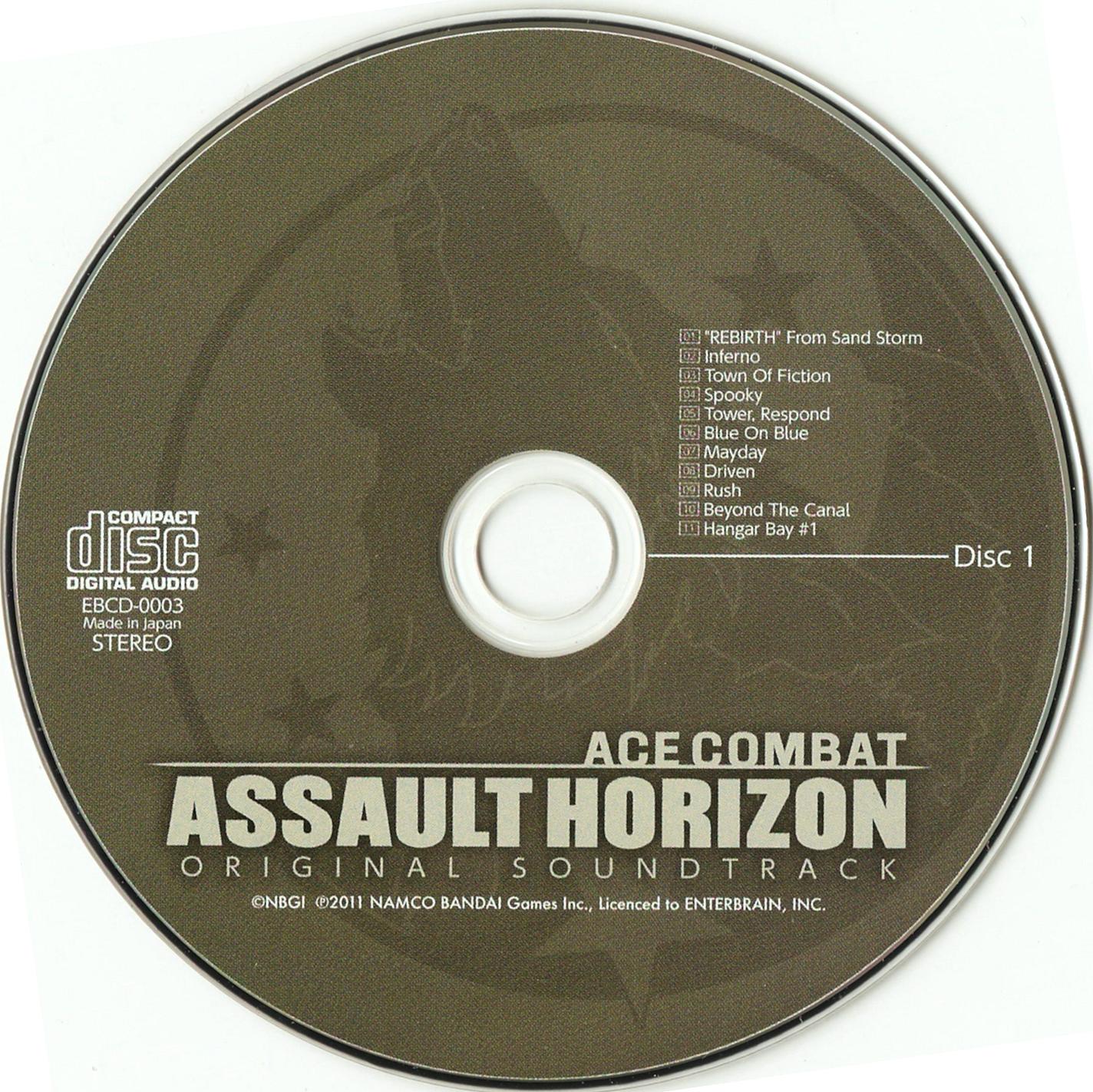 ACE COMBAT ASSAULT HORIZON ORIGINAL SOUNDTRACK (2011) MP3 - Download ACE  COMBAT ASSAULT HORIZON ORIGINAL SOUNDTRACK (2011) Soundtracks for FREE!